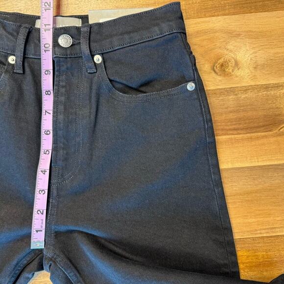Everlane The Way High Jean Black Denim Size 24 - Picture 10 of 13